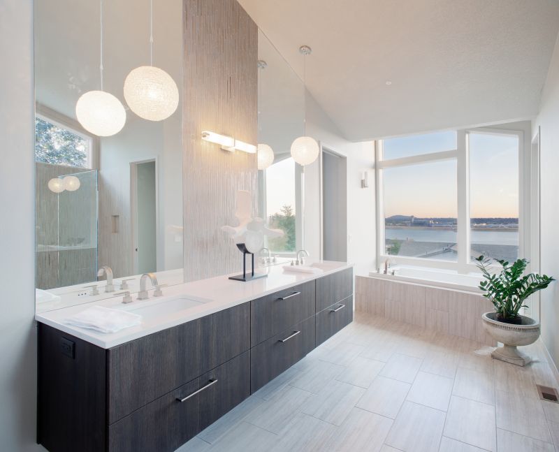 Modern Bathroom with Smart Features